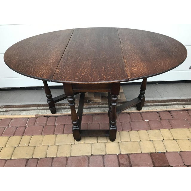 Vintage Scandinavian Clapboard Table, 1950s For Sale - Image 3 of 18