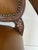 Pair of VIntage French Louis XV Cognac Leather Fauteuils For Sale - Image 9 of 18