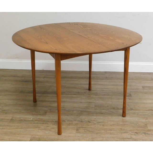 Heywood Wakefield Danish Modern Style Round Teak Dining ...