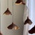 Small Organic Teak Pendant Light with Hat, 1980s For Sale - Image 16 of 18