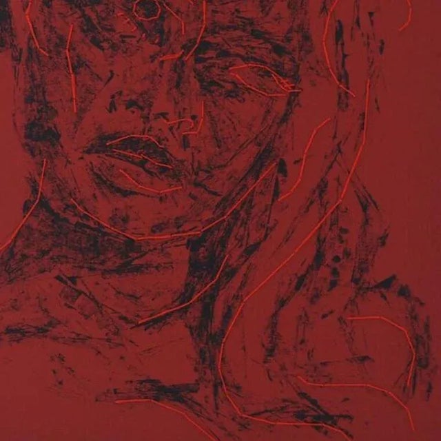 Pop Art Ant Pearce "Brigitte #1 #4" 2016 Pop Art Mixed Media Portrait For Sale - Image 3 of 5