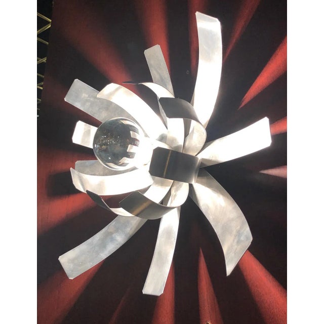 Michel Boyer wall sconce for Oxam, 1970s edition. This piece is attributed to the mentioned designer/maker. It has no...