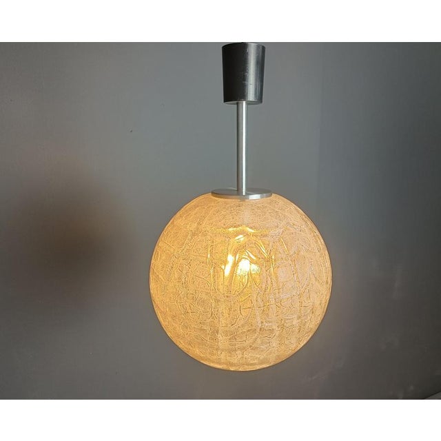 Vintage Pendant Light attributed to Doria Leuchten, 1960s For Sale - Image 10 of 10