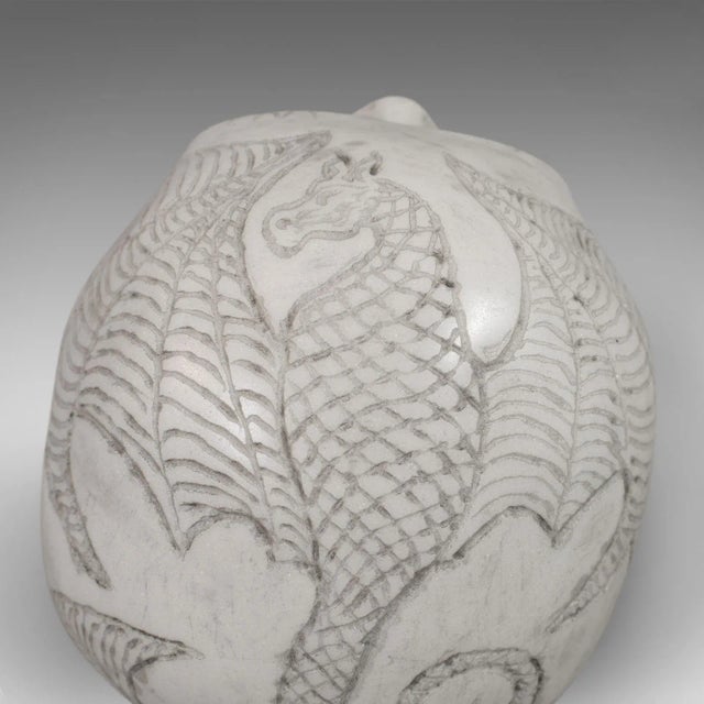 20th Century Marble Carved Decorative Skull Ornament For Sale - Image 4 of 13