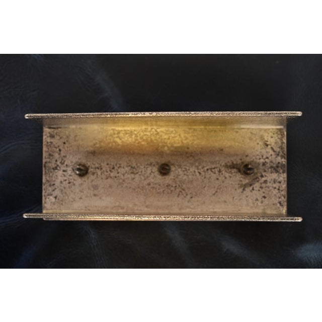 Tiffany Studios New York Silvered Bronze and Abalone Letter Rack For Sale In South Bend - Image 6 of 11