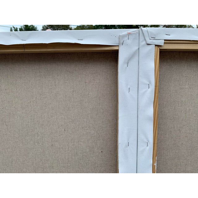 Red Afterglow (Diptych) — 60x96 For Sale - Image 8 of 8