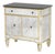Hollywood Regency Style Mirrored Cabinet For Sale