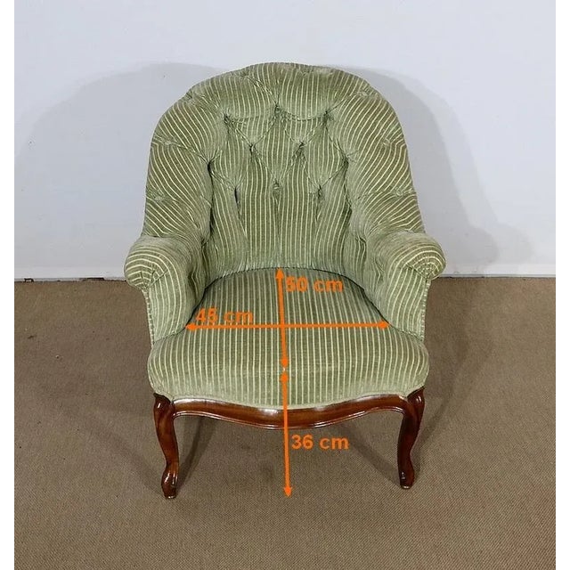 Set of Napoleon III Mid 19th Century Armchairs For Sale - Image 16 of 18