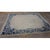 Beige 1920s Beige Solid Open Field Floral Antique Chinese Peking Room Size Knotted Rug For Sale - Image 8 of 9