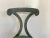 1990s Green Steel Patinated Klismos Chairs - A Pair For Sale - Image 10 of 13