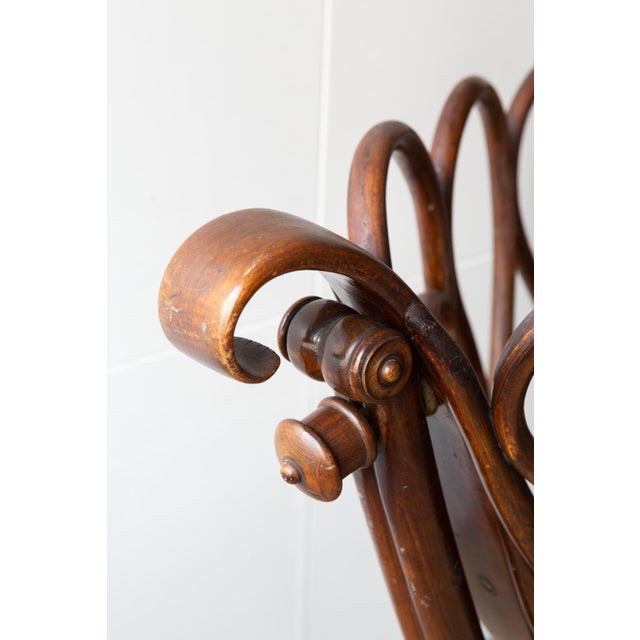 Child Cradle by Jacob & Josef Kohn for Thonet, 1895 For Sale - Image 3 of 12