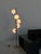 Gold Multi-Light Floor Lamp with Marble Base, 1980s For Sale - Image 8 of 9
