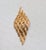 Napier Vintage 1970 Signed Napier Goldtone Brooch For Sale - Image 4 of 7
