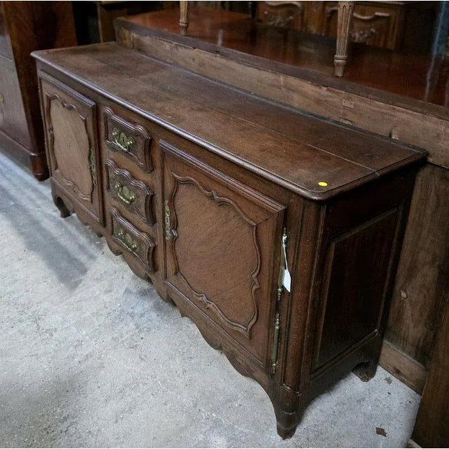 Louis XV Lorraine Sideboard in Oak For Sale - Image 5 of 5