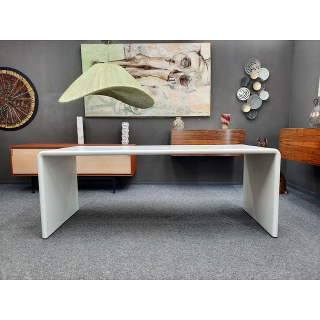 Vintage Space Age Fiberglass Desk, 1970s For Sale - Image 4 of 13