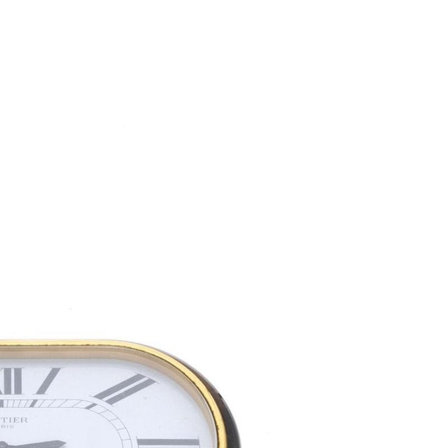 Accordion Table Clock from Cartier For Sale - Image 4 of 6