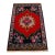 1970s Small Rug, Entry Decor, Bath Mat, Kitchen Accent, Turkish Rug, Door Mat, Lundry Room Decor 1'10" X 3'3" For Sale