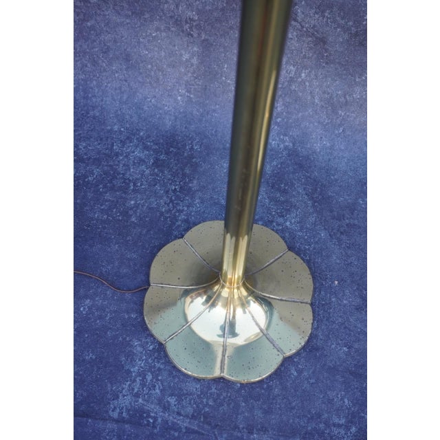 Antique Stiffel Art Deco Brass Floor Lamps For Sale In Los Angeles - Image 6 of 9