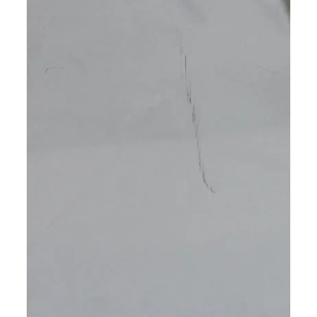 1980s Karl Springer Tulip Dining Table in Glass and Polished Chrome and Brass For Sale - Image 12 of 13