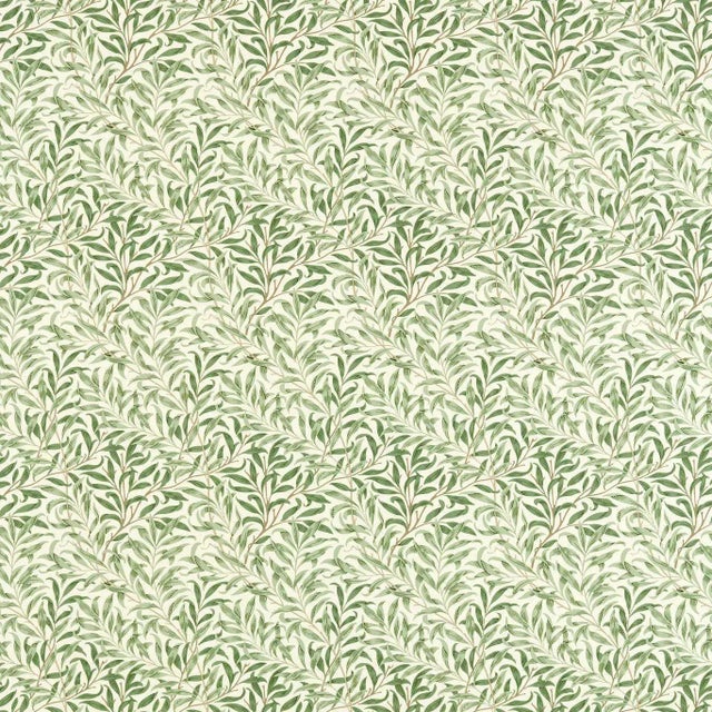 Morris & Co Willow Bough Fabric in Sage For Sale
