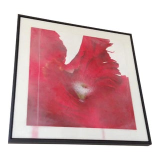 2000 "Untitled #3030" Hiro Yokose Encaustic Wax Painting For Sale