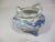 Vintage Asian Porcelain Blue and White Dragon Incense Burner For Sale - Image 6 of 6