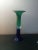 1980s Rogaska Green/Blue Art Glass Reversible Vase, Made in Yoguslavia For Sale In Dallas - Image 6 of 8