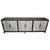Wood Grey Marble Modern Rustic Sideboard For Sale - Image 7 of 10