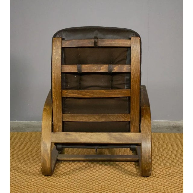 Set of Reclining Armchair with Footrest, 1970 For Sale - Image 9 of 12