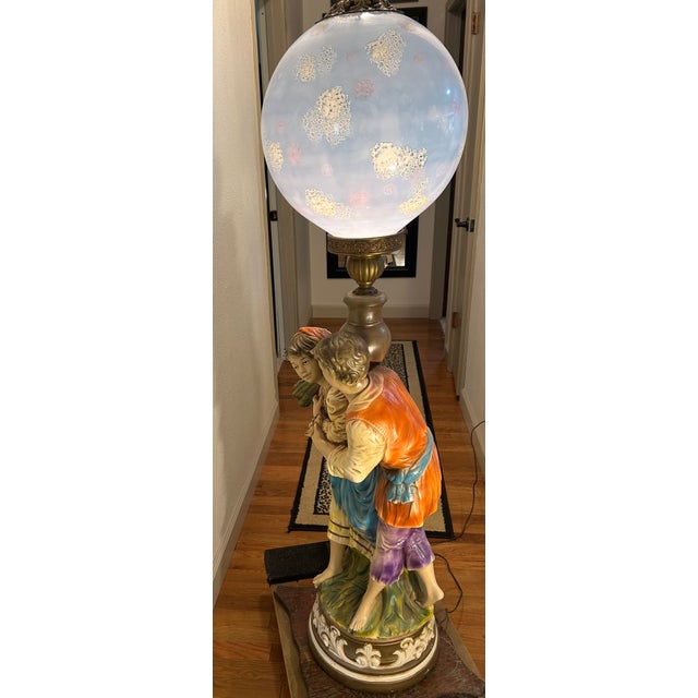 Vintage Large Girolomo Pieri Italian Floor Lamp For Sale - Image 9 of 15