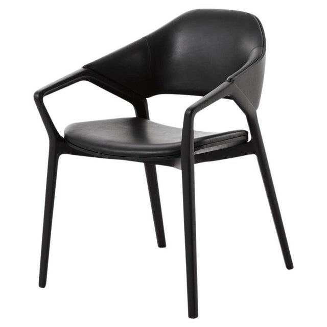 Black Stained Ash Ico Chair from Cassina For Sale - Image 10 of 10