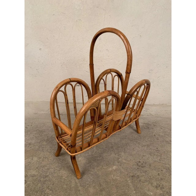 60s newspaper rack In original and very good condition. A classic, attractive form.