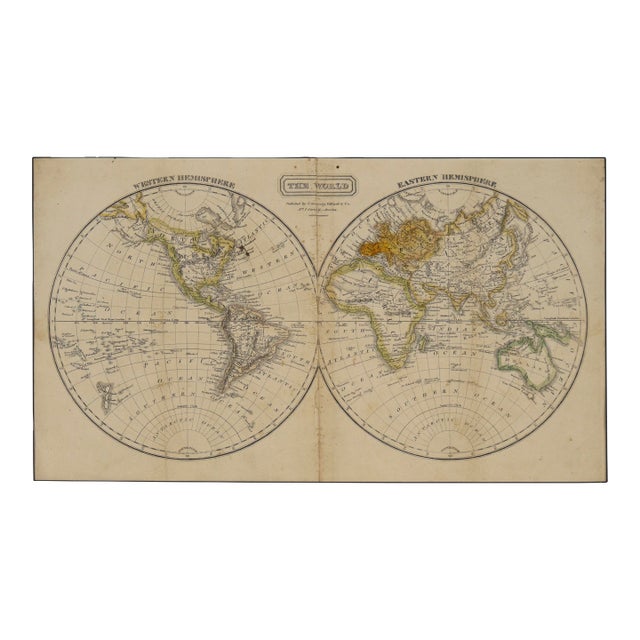 "The World" Published by Cummings & Hilliard, No. 1, Cornhill, Boston by Jacob Abbot Cummings For Sale
