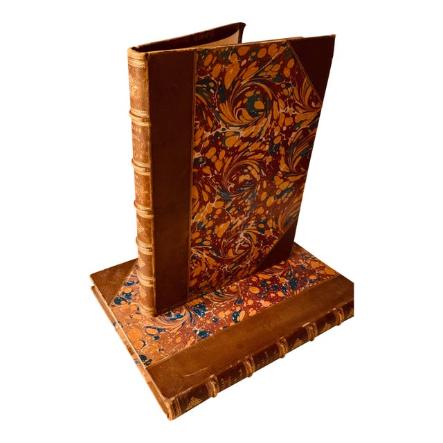 Rare Antique Books: Italian School of Design — 1835 British Royal Collection, Complete 2-Volume Set For Sale