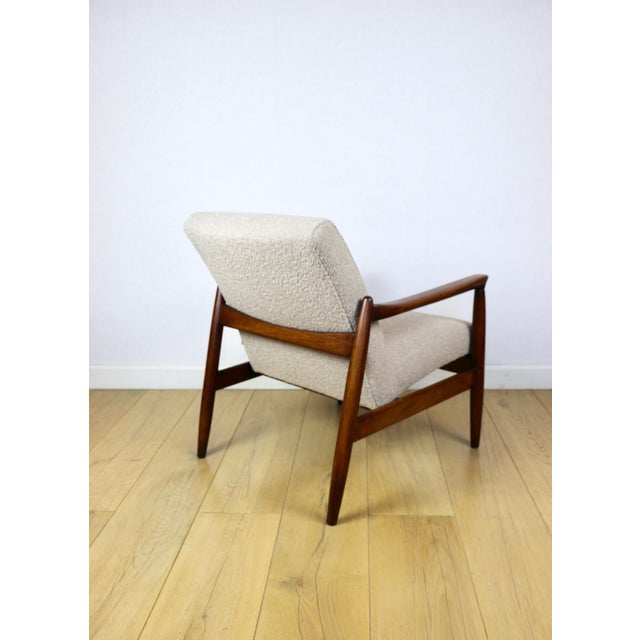 1970s Beige Boucle GFM-64 Armchair from Edmund Homa, 1970s For Sale - Image 5 of 13