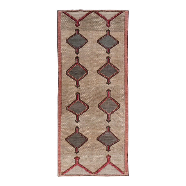 Galerie Shabab Collection Mid-20th Century Turkish Anatolian Wide Gallery Runner For Sale