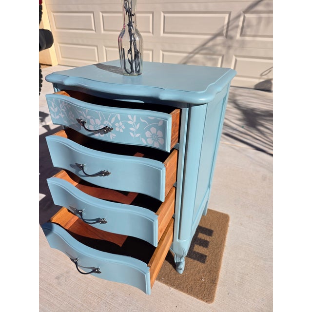 French Provincial Late 20th Century French Provincial Nightstand For Sale - Image 3 of 7
