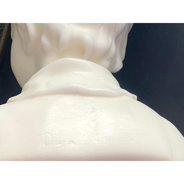 After Houdon, Statues of Children Alexandre and Louise Brongniart, 1890s-1900s, Resin For Sale - Image 12 of 13