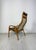 Wood Set of Vintage Lamino Lounge Chair and Ottoman in Black Leather by Yngve Ekström for Swedese For Sale - Image 7 of 11