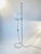 Postmodern Sculptural Floor Lamp in Aluminum & Glass For Sale - Image 3 of 18