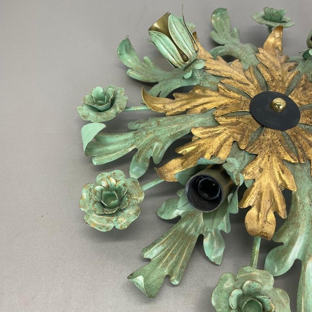 1970s Large Florentiner Theatre Ceiling Light from Banci Firenze, Italy, 1970s For Sale - Image 5 of 18