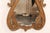 Italian Mid 20th Century Italian Lyre-Shaped Mirror W/Star Accents For Sale - Image 3 of 12