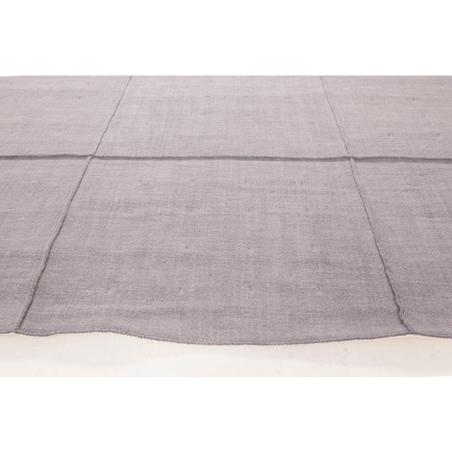 Contemporary Nuno Felt Grey Rug by Doris Leslie Blau For Sale - Image 4 of 6