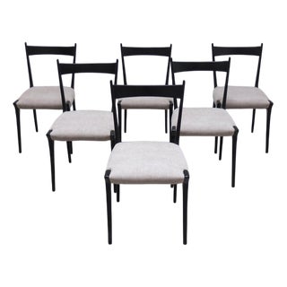 S11 Dining Chairs by Alfred Hendrickx for Belform, 1950s, Set of 6 For Sale