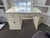 Shabby Chic Grange Shabby Chic Soft White Desk With Keyboard Drawer and Cabinets For Sale - Image 3 of 10