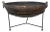 Vintage Iron Kadai Fire Bowl For Sale