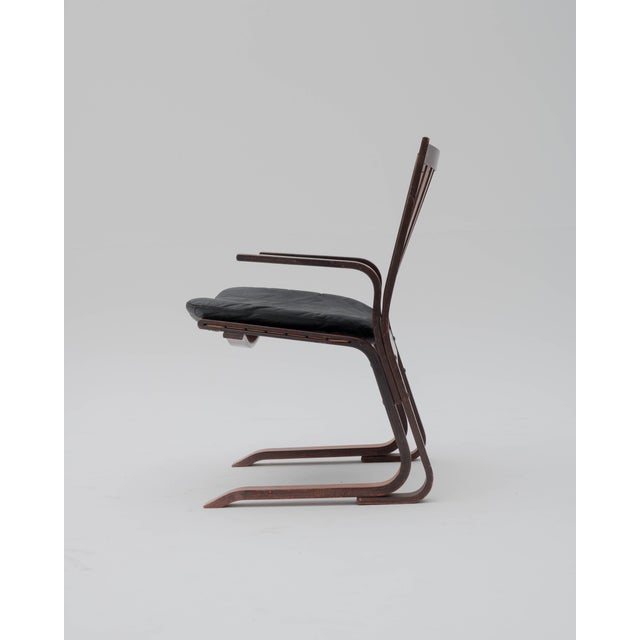 Wood Mid-Century Scandinavian Armchairs, 1970s, Set of 2 For Sale - Image 7 of 8