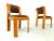 Wood Vintage Brutalist Dining Chairs, 1970s, Set of 6 For Sale - Image 7 of 10