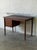 Teak Two-Drawer Rectangular Writing Desk With Tapered Legs Danish Mid-Century Modern For Sale In Los Angeles - Image 6 of 10