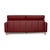 Red Concept Plus Leather Three-Seater Sofa from Ewald Schillig For Sale - Image 8 of 10